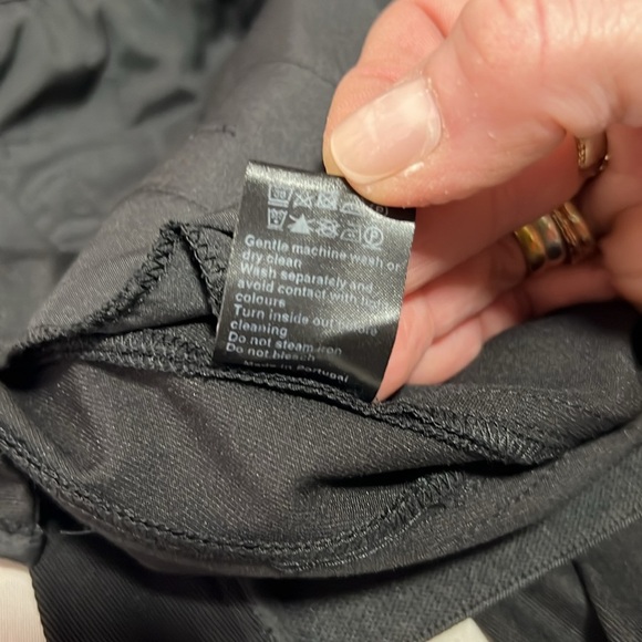 Me + Em Black Side Zip High Rise Pintuck Pant Size US2 - Picture 15 of 15